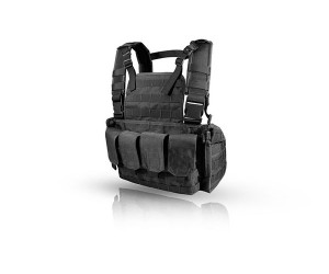 Нагрудная разгрузочная система Wartech TV-105 Chest Rig MK2 (черный)