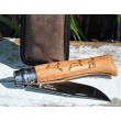 Нож складной Opinel Tradition Animalia №08, 8,5 см, рукоять дуб, рис. серна - фото № 4