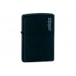 Зажигалка Zippo 218ZL Black Matte with Logo - фото № 1