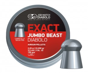 Пули JSB Exact Jumbo Beast Diabolo 5,5 мм, 2,2 г (150 штук)