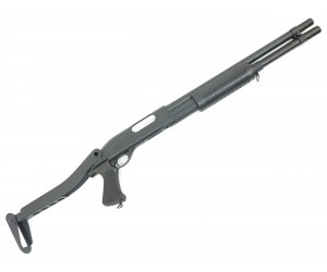 Страйкбольный дробовик Cyma Remington M870 Long, скл. приклад, металл (CM.352LM)