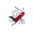 Нож складной Victorinox CyberTool 34 1.7725.T (91 мм, полупрозрачный красный) - фото № 1