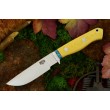 Нож Bark River Gameskeeper Antique Ivory Micarta Turquoise - фото № 2