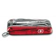 Нож складной Victorinox CyberTool 41 1.7775.T (91 мм, полупрозрачный красный) - фото № 2