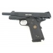 Страйкбольный пистолет KJW KP-07 Colt M1911 M.E.U. CO₂ GBB Black - фото № 5