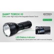 Фонарь поисковый NexTORCH SAINT TORCH 10, 3200 люмен, 7 режимов, 10400 мАч - фото № 9