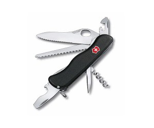 Нож складной Victorinox Forester One Hand 0.8363.MW3 (111 мм, черный)