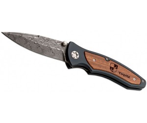 Нож складной Boker 110190DAM Tirpitz Damascus