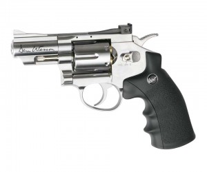 Пневматический револьвер ASG Dan Wesson 2.5” Silver (пулевой)