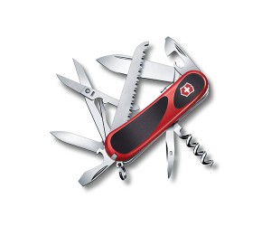 Нож складной Victorinox EvoGrip S17 2.3913.SC (85 мм, красный с черным)