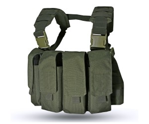 Нагрудная разгрузочная система Wartech TV-105 Chest Rig MK2 (олива)