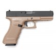 Страйкбольный пистолет KJW KP-17 Glock G17 CO₂ Tan, металл. затвор - фото № 6