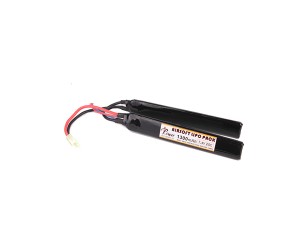 Аккумулятор iPower Li-po 7.4V 1300mAh 20C, 2 x (130x20x6 мм) двухлепестковый