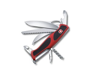 Нож складной Victorinox RangerGrip Hunter 0.9583.MC (130 мм, красный с черным)