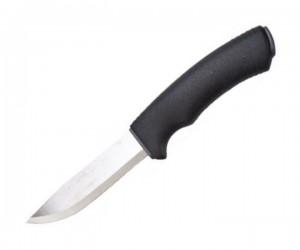 Нож Morakniv Bushcraft Survival Black Ultimate Knife, огниво и точилка, клинок 109 мм