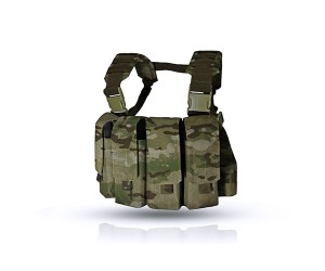 Нагрудная разгрузочная система Wartech TV-105 Chest Rig MK2 (мох ATFG)