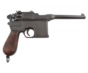 Макет пистолет Mauser C96, пластик. рукоять (Германия, 1896 г.) DE-1024