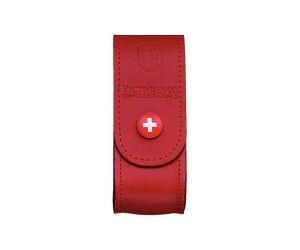 Чехол Victorinox 4.0520.1 (кожа, для ножей 91 мм, красный)