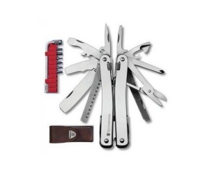 Мультитул Victorinox SwissTool Spirit XC Plus 3.0238.L (105 мм, 37 функций, кож. чехол)