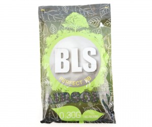 Шары для страйкбола BLS 0,30 г, 3300 штук (1 кг, черные, Bio) 1KG-PLA30B