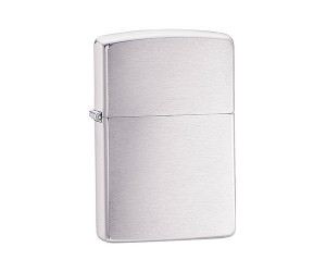 Зажигалка Zippo 200 Brushed Chrome