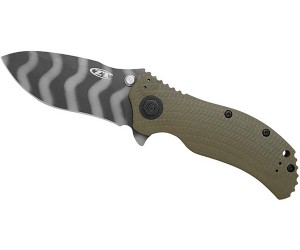 Нож полуавтоматический Zero Tolerance Strider/Onion Ranger Green Handle K0301