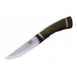 Нож Bark River Scandi Green Linen Micarta Black Paper - фото № 1