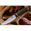 Нож Bark River Scandi Green Linen Micarta Black Paper - фото № 2