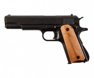 Макет пистолет Colt M1911A1 .45, светлое дерево (США, 1911 г.) DE-8316