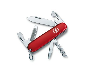 Нож складной Victorinox Sportsman 0.3803 (84 мм, красный)