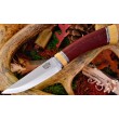 Нож Bark River Scandi Maroon Linen Micarta Ivory - фото № 2