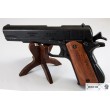 Макет пистолет Colt M1911A1 .45, темное дерево (США, 1911 г.) DE-9316 - фото № 3