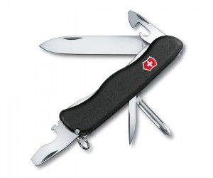 Нож складной Victorinox Centurion 0.8453.3 (111 мм, черный)