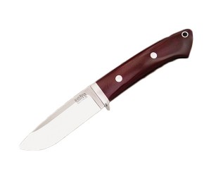 Нож Bark River DPH Maroon Linen Micarta