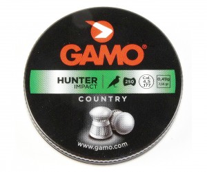 Пули Gamo Hunter 4,5 мм, 0,49 г (250 штук)