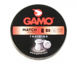 Пули Gamo Match 4,5 мм, 0,49 г (250 штук)