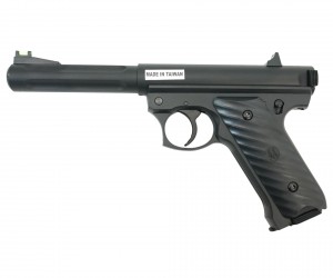 Страйкбольный пистолет KJW Ruger MK2 CO₂ GNB Black