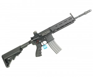 Страйкбольный автомат G&G TR4-18 Long Black (HK416) TGR-418-LNG-BBB-NCM