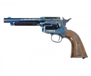 Пневматический револьвер Umarex Colt SAA 45 Pellet Blued (5,5”)