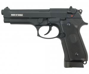 Страйкбольный пистолет KJW Beretta M9 CO₂ GBB Black