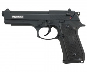 Страйкбольный пистолет KJW Beretta M9 Gas GBB Black