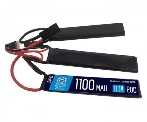 Аккумулятор BlueMAX Li-Po 11.1V 1100mah 20C Triple, 3x (102x21x5) мм