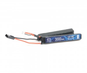 Аккумулятор BlueMAX Li-Po 7.4V 3000mah 20C Nunchuck, 2x (128x21x18) мм