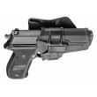 Кобура с кнопкой Fab Defense M24 Paddle 226 R для Sig Sauer P226 (черная) - фото № 3