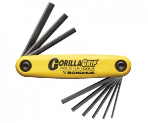 Комплект ключей-шестигранников Bondhus GorillaGrip Large