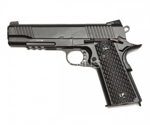 Страйкбольный пистолет KWC Colt M1911 A1 Tactical CO₂ GBB