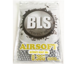 Шары BLS Precision Grade 0,38 г, 1000 штук (серые) 1BA-ST38