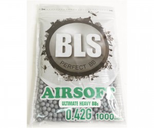 Шары BLS Precision Grade 0,42 г, 1000 штук (серые) 1BA-ST42