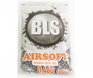 Шары BLS Precision Grade 0,46 г, 1000 штук (серые) 1BA-ST46