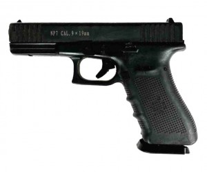 Охолощенный СХП пистолет Glock mod.17 KURS (Norinco NP7) 10x24